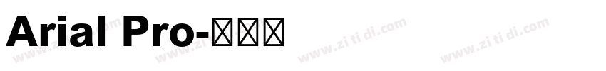 Arial Pro字体转换